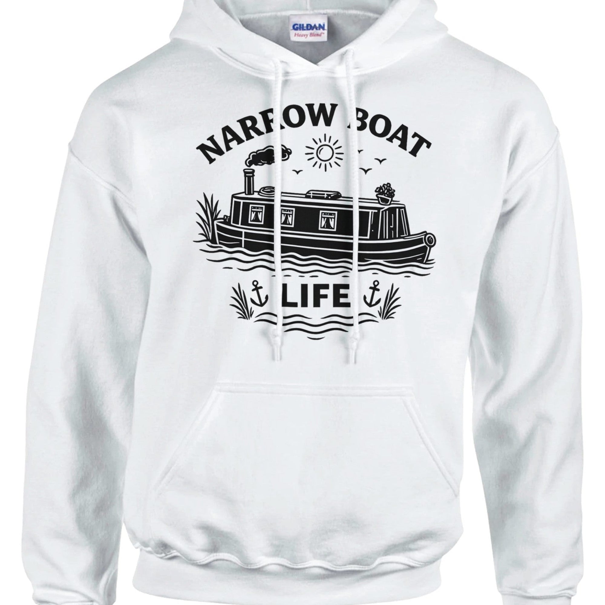 While Narrowboat Hoodie